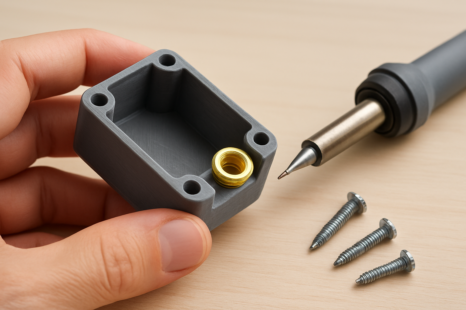 Heatset‑Einsätze richtig verwenden: Praxistipps für langlebige Gewinde in 3D‑Druckteilen