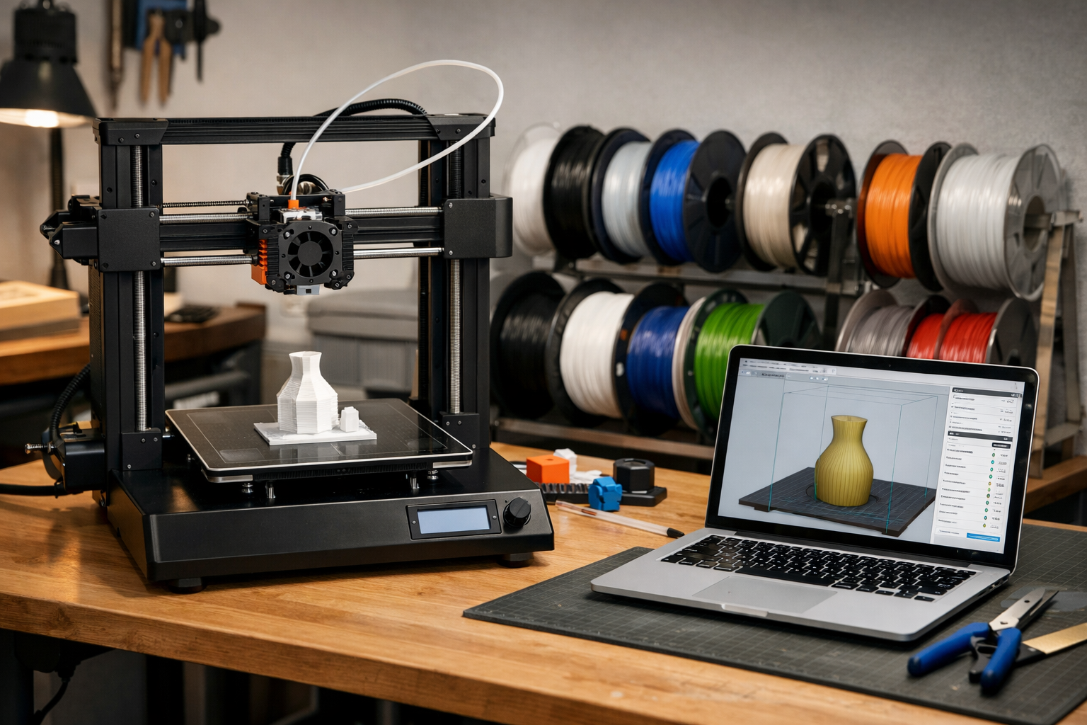 3D‑Druck 2026: Was Einsteiger über Drucker, Materialien und smarte Workflows wissen sollten