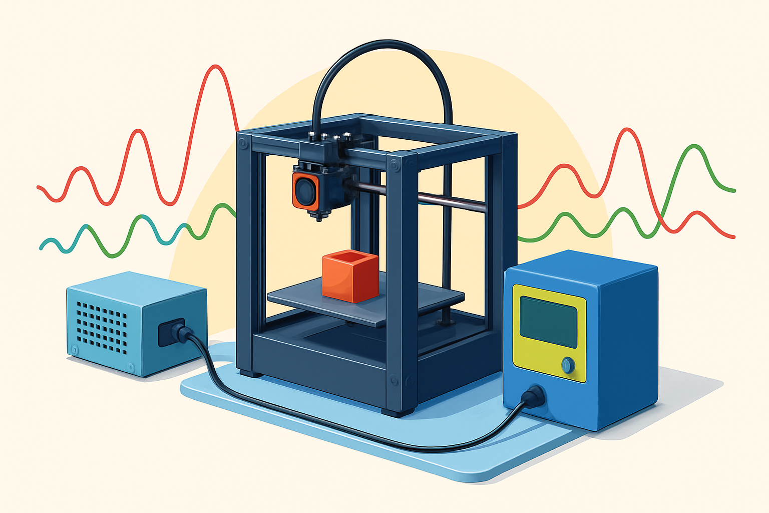 Ganzheitliche, datengetriebene Anleitung zur Geräuschreduktion von 3D-Druckern: Mechanik, Elektronik und Software vereint