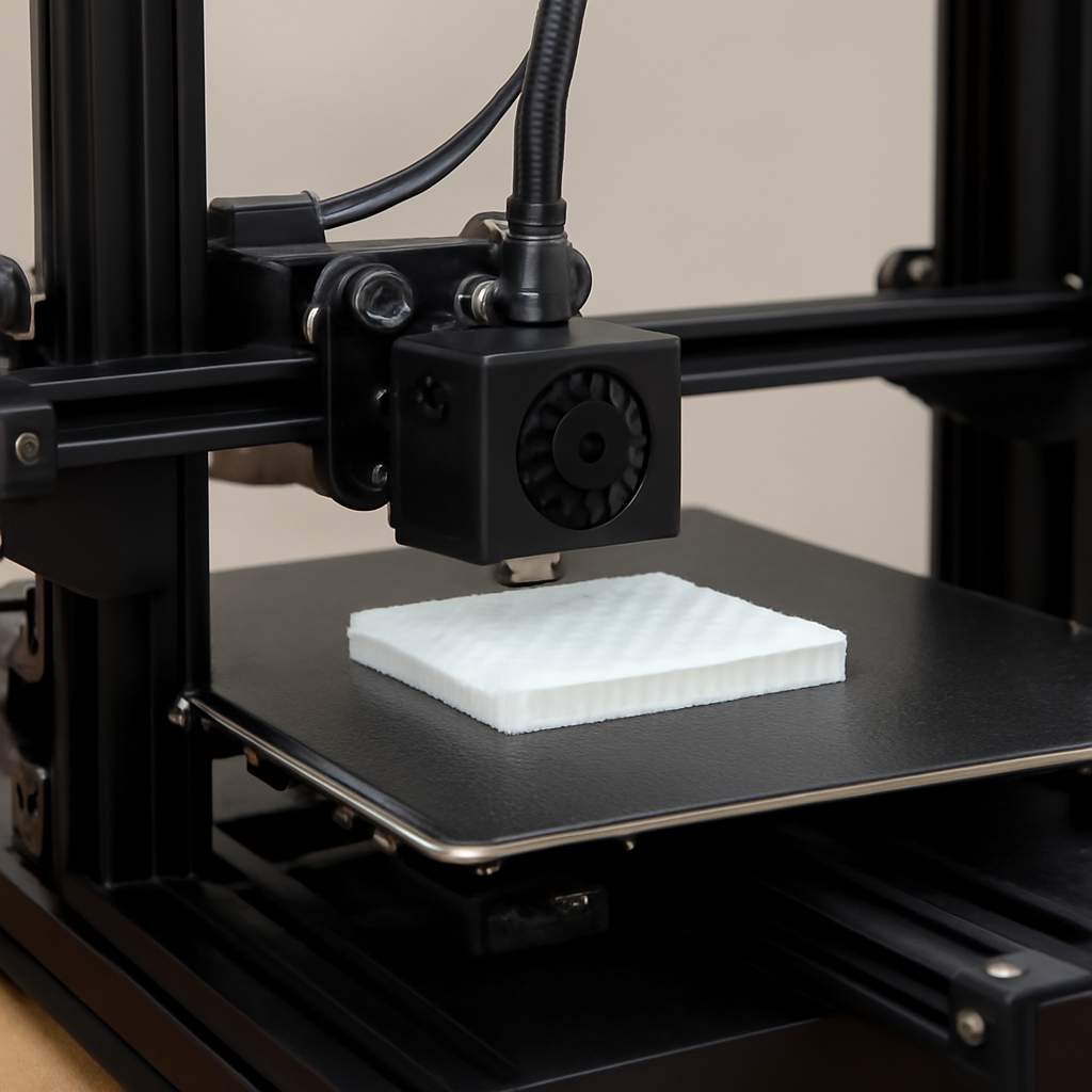 Detaillierte Prüfdrucke auf der Bedfläche mit Mesh-Leveling