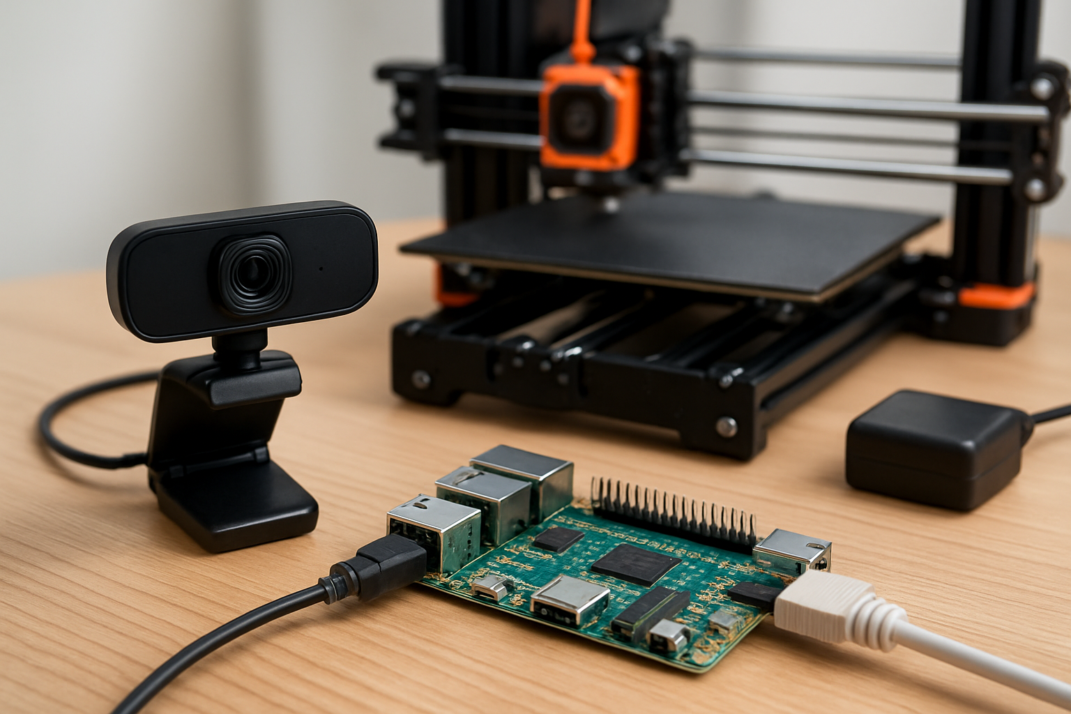 DIY-Linux-Webcam für 3D-Druck: Open-Source, Kosten senken, Sicherheit und Automatisierung