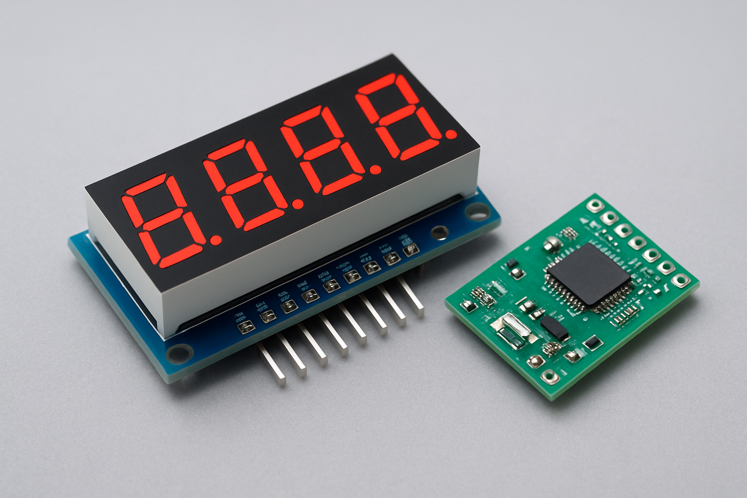 7-Segmentanzeige mit Mikrocontroller: Praxisguide für DIY, Linux und 3D-Druck