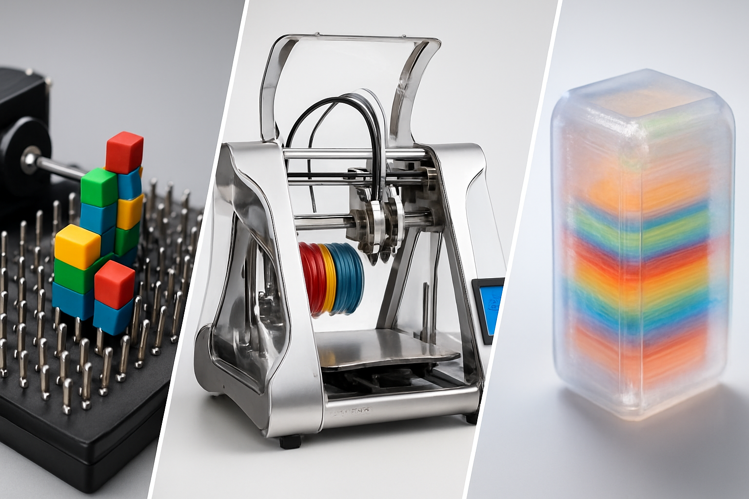 Dynablock, ZMorph und DreamPrinting: Drei Entwicklungen, die den 3D‑Druck schneller, farbiger und interaktiver machen
