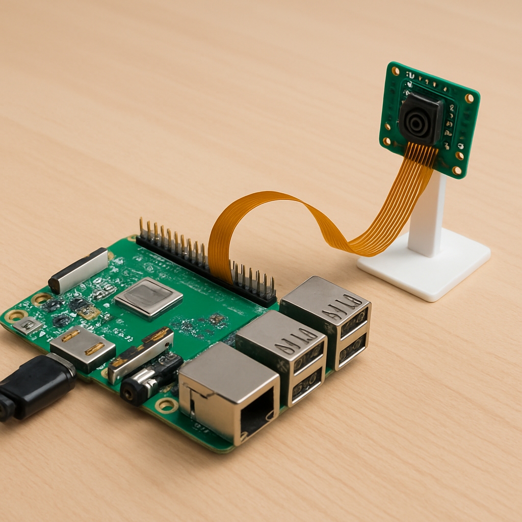 Raspberry Pi-Setup mit Kamera