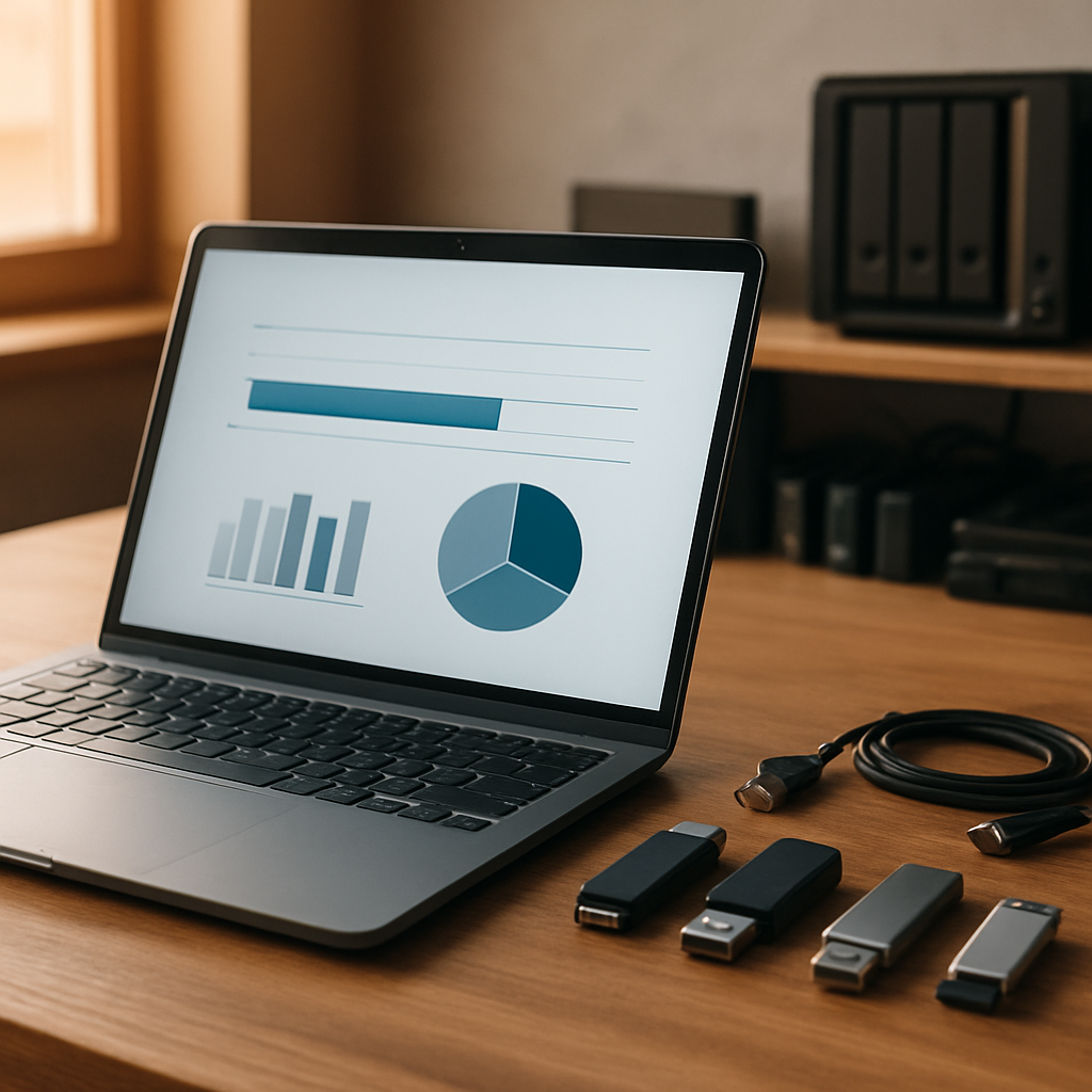 Lokales Backup-Netzwerk mit NAS und USB-Laufwerken
