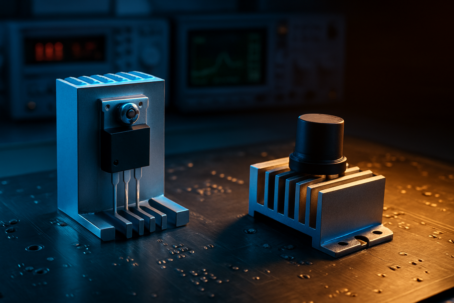 MOSFET vs. BJT — Kernentscheidungen für Schalter- und Verstärker‑Design