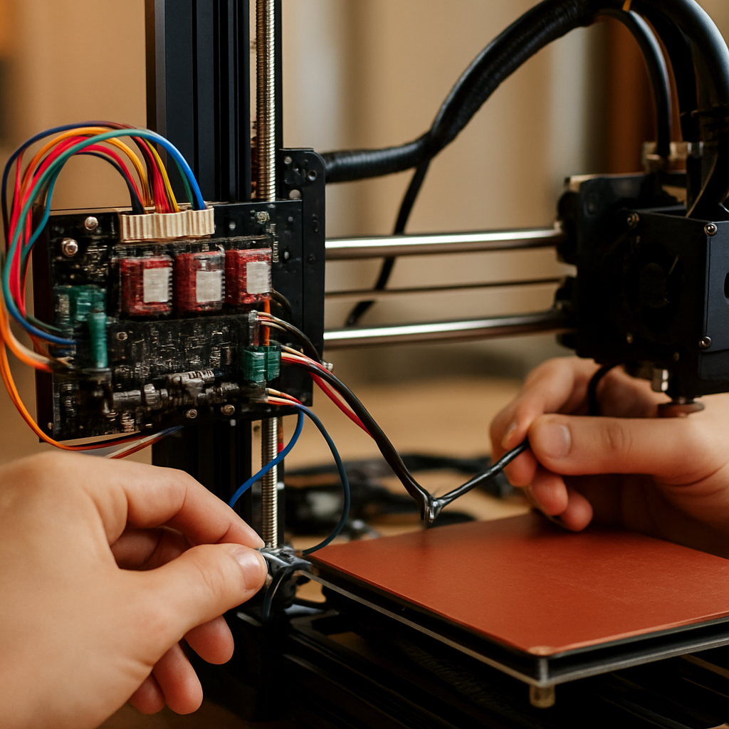 Arduino-kompatibler Drucker im Lernlabor mit Sensorik