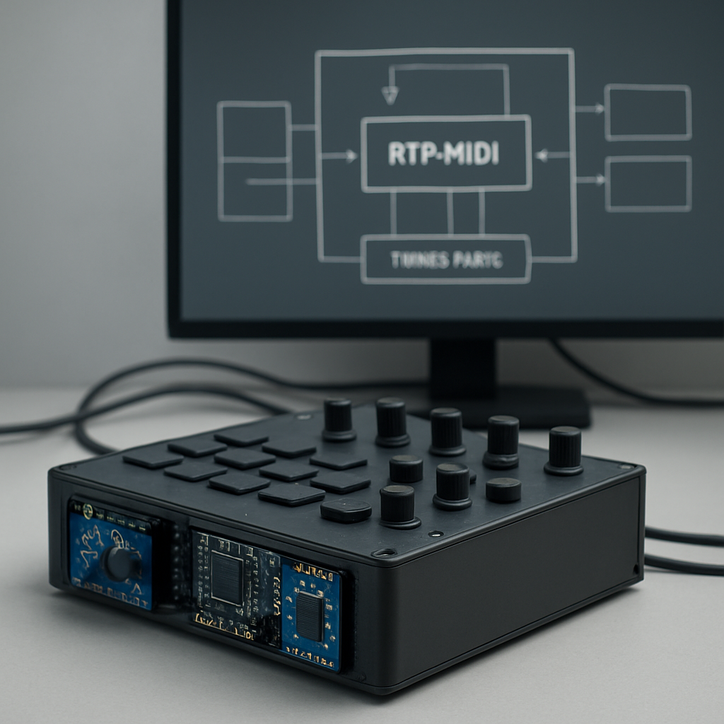 Modularer Hardware-Stack mit RTP-MIDI im Fokus