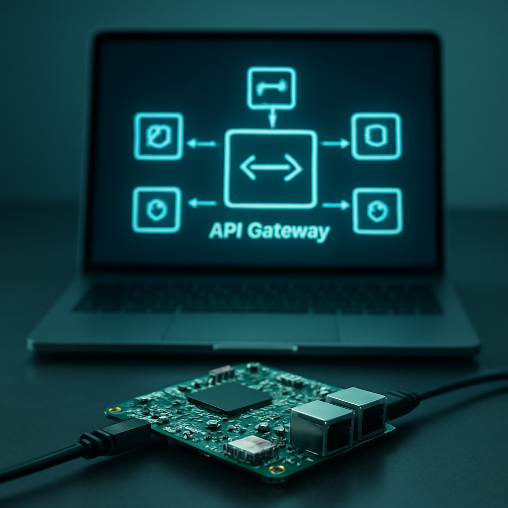 Gateway-Architektur: Minimal-REST im Embedded-Kontext visuell
