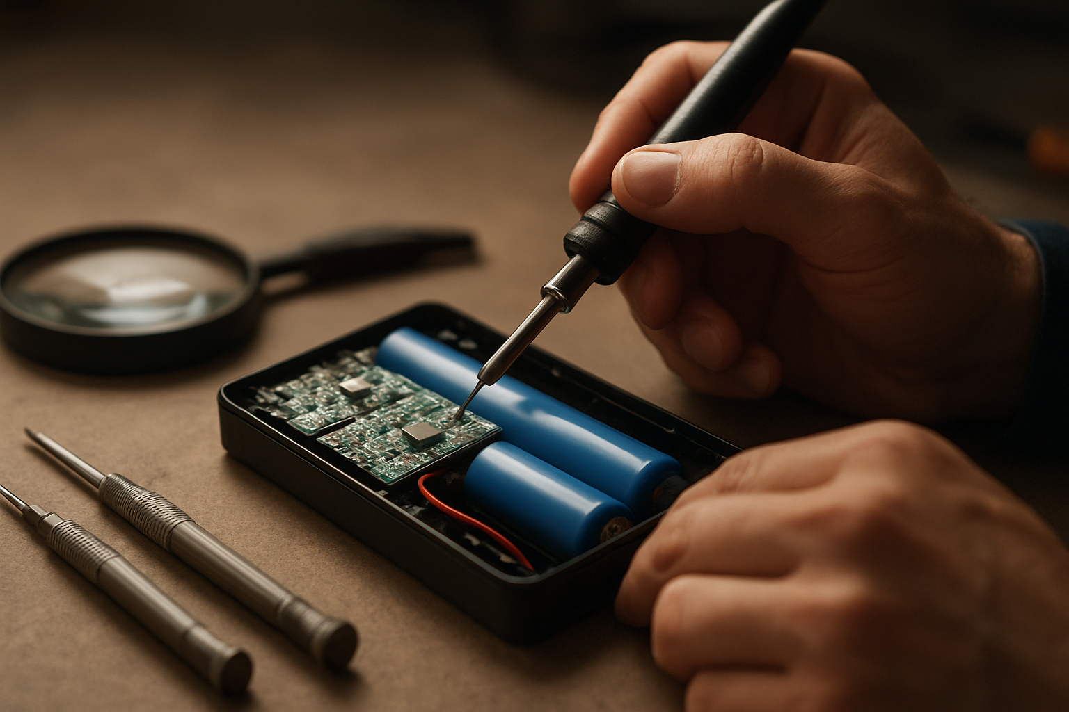 Powerbank-Elektronik nachlöten: Tiefer Blick auf Reparatur, Löttechnik und DIY-Akkus