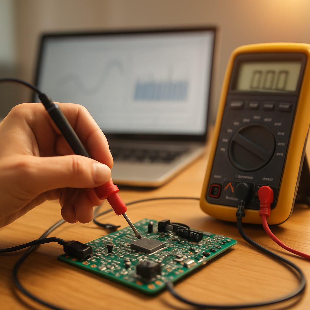 Embedded-Board mit sicherer Messung im Labor