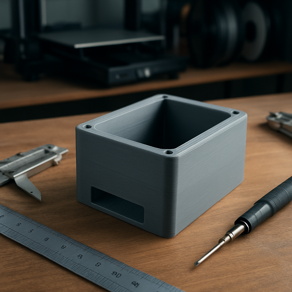 PolyMax PLA Grau: Gehäuse mit hoher Festigkeit